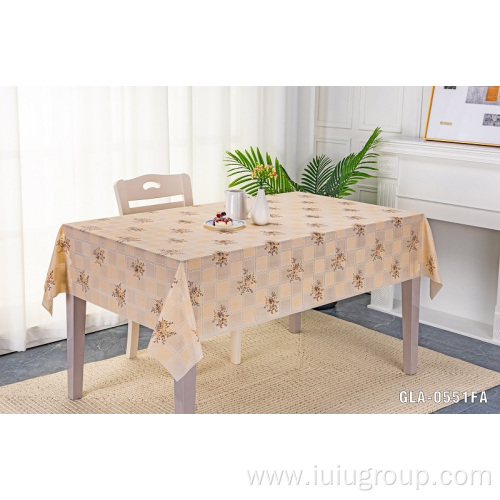 PVC Heart Tablecloths Print Roll Table Cloth